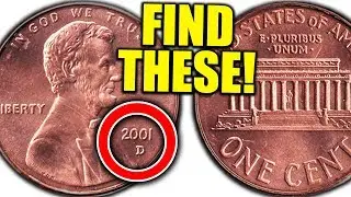 YOU COULD HAVE THESE VALUABLE PENNY COINS IN YOUR POCKET CHANGE - 2001 PENNY WORTH MONEY