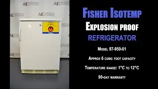 Fisher Isotemp explosion proof refrigerator (4371F REFRIG)