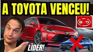 TOYOTA COROLLA HEV ATROPELA BYD KING NAS VENDAS — VEJA OS NÚMEROS!
