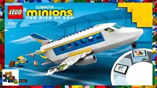 LEGO instructions - Minions - 75547 - Minion Pilot in Training