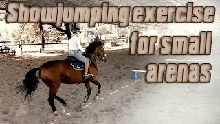Show jumping exercise ideas - Cool exercise for small arenas