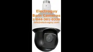Pan Tilt Zoom Barn Camera - View and Control Your Barn Camera From Cell Phone Anywhere