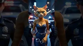 The Ginger Cat Stole Her Baby&hellip; But Justice Won 🍼💔🚔 #catvideos #catshorts #cat #catdrama #funnycat