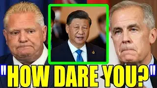 Doug Ford EXPLODES and calls for CHINESE EV BOYCOTT in Canada after Carney deal