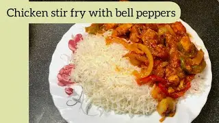 Chicken stir fry with bell peppers | Pakistani Recipe | Easy & Fast