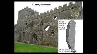 Virtual Tour of Kilkenny's Ogham Stones (Part 1): their whereabouts & inscriptions.