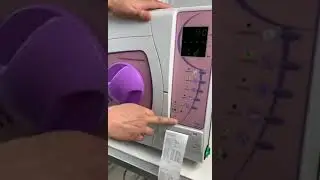 New B class autoclave with printer