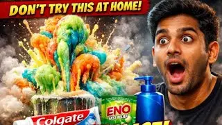  COLGATE AUR PANI KA JADU 😱😱: DEKHKAR JARUR JAANA ||THE EXPERIMENT VILLAGE||