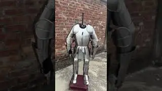 How to assemble a temper, Midival armour, full body suit assembly instruction medieval Armor suit