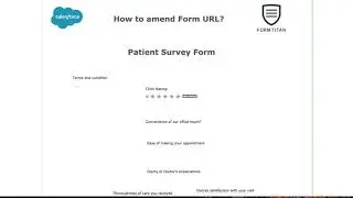 How to amend Form URL in Formtitan?