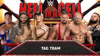 Roman Reigns The Rock John Cena Vs Brock Lesnar Bron Breakker Bronson reed New Fight wwe2k25 #wwe