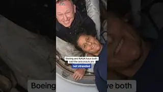 Boeing Starliner astronauts still on International Space Station #shorts