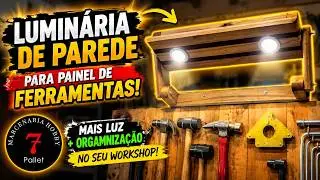 Como fazer uma linda luminária suspensa feita com madeira