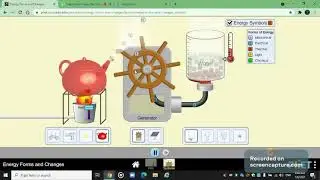 PHET SIMULATOR ON ENERGY FORMS AND CHANGES