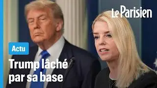 Après avoir soufflé sur les braises, Donald Trump s'embourbe dans l'affaire Epstein