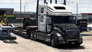 American Truck Simulator |  Gallup (NM) to Lewistown (MT) | Volvo VNL 2018