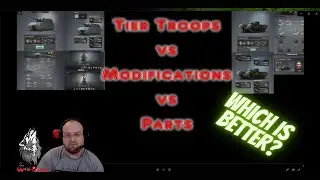 Warpath - Troops - Upgrades vs Mods vs Parts