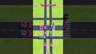 Traffic Parking Game Level 16 | Most Satisfying Traffic Jam Escape Short