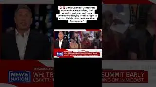 Chris Cuomo calls the demokkkrat party 'demonic'.