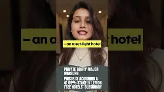 Private equity major Warburg Pincus is acquiring a 41.09% stake in Lemon Tree Hotels #news #india