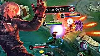 How to assassin heroes gusion playing game in 5Vs5 playing games in game mobilelegend #mobilelegend 