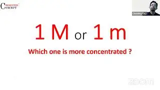 1 molar or 1 molar - Which one is more concentrated?
