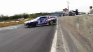 TEAM BURST - Drifting along wall (UP CLOSE)