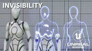 Unreal Engine 5.7 - Invisibility Effect - Tutorial
