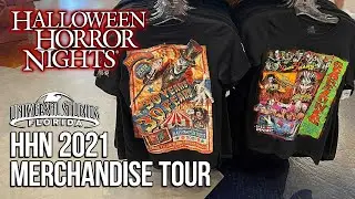 Halloween Horror Nights 2021 Merchandise Tour - Universal Studios Florida