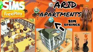 SIM SPRINGS: ARID APARTMENTS DAY 6-10 || The Sims FreePlay || Quest || Walkthrough || No Commentary