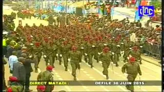 Indépendance de la RD Congo; Les Celebrations du 55e Anniversaire en Direct de Matadi
