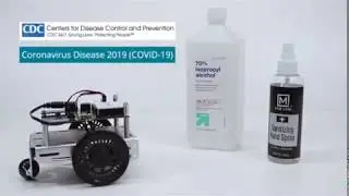 How to desinfect Parallax electronics.
