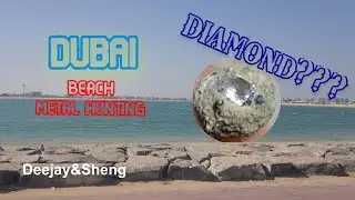 Dubai Beach Metal Hunting! || Deejay&Sheng