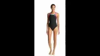 TYR Solid Brites Diamondfit One Piece Swimsuit | SwimOutlet.com