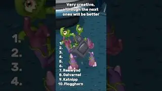 New Wublin Island - Ranking Monsters (My Singing Monsters) @NovaMSM #mysingingmonsters #shorts
