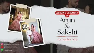 🔴LIVE || Wedding Ceremony Of Arun & Sakshi || Deepak Digital Studio