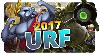 AR URF 2017 BEST MOMENTS / HIGHLIGHTS /  LOL MONTAGE !
