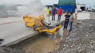 Training in using the E-Z Drill 210-3 SRA in Austria