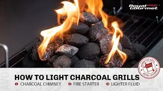 How to Light Charcoal Grills | Royal Gourmet&reg;