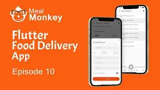 Flutter Food Delivery App Episode 10 - Credit Card Screen & Notification Screen - Flutter Speed Code