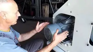 Adjusting the belt ension on Say-Mak power hammers