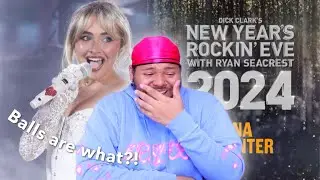 SABRINA CARPENTER x FEATHER & NONSENSE (LIVE AT DICK CLARK'S NEW YEAR'S ROCKIN EVE 2023) | REACTION