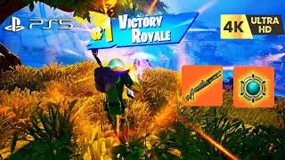 Mysterio's Medallion Power in Fortnite Zero Build Victory Royale  ps5 4k