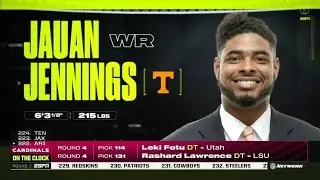 49ers Draft Jauan Jennings With The 217th Pick | 2020 NFL Draft
