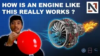 CARA KERJA JET ENGINE SAMA SEPERTI BALON ??? - Detailed Explanation by N Minus One