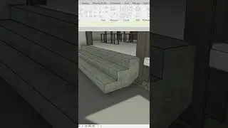 Custom Bawah Tangga REVIT #shorts #architecture
