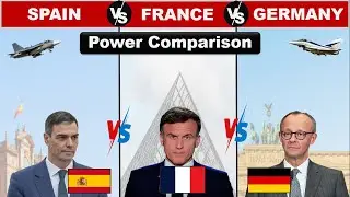 Spain vs France vs Germany Military Power Comparison 2025
