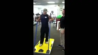 Core Stix Helping Dr. Mike Camp Rehab Pec Major Repair 14 weeks Post-Op!