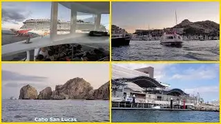 Cabo San Lucas Tender Scenic Boat Ride (4K)