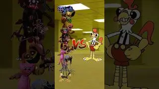 Poppy Playtime VS Clucky #shorts #poppyplaytimechapter #clucky
